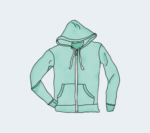 Hoodie with Zipper